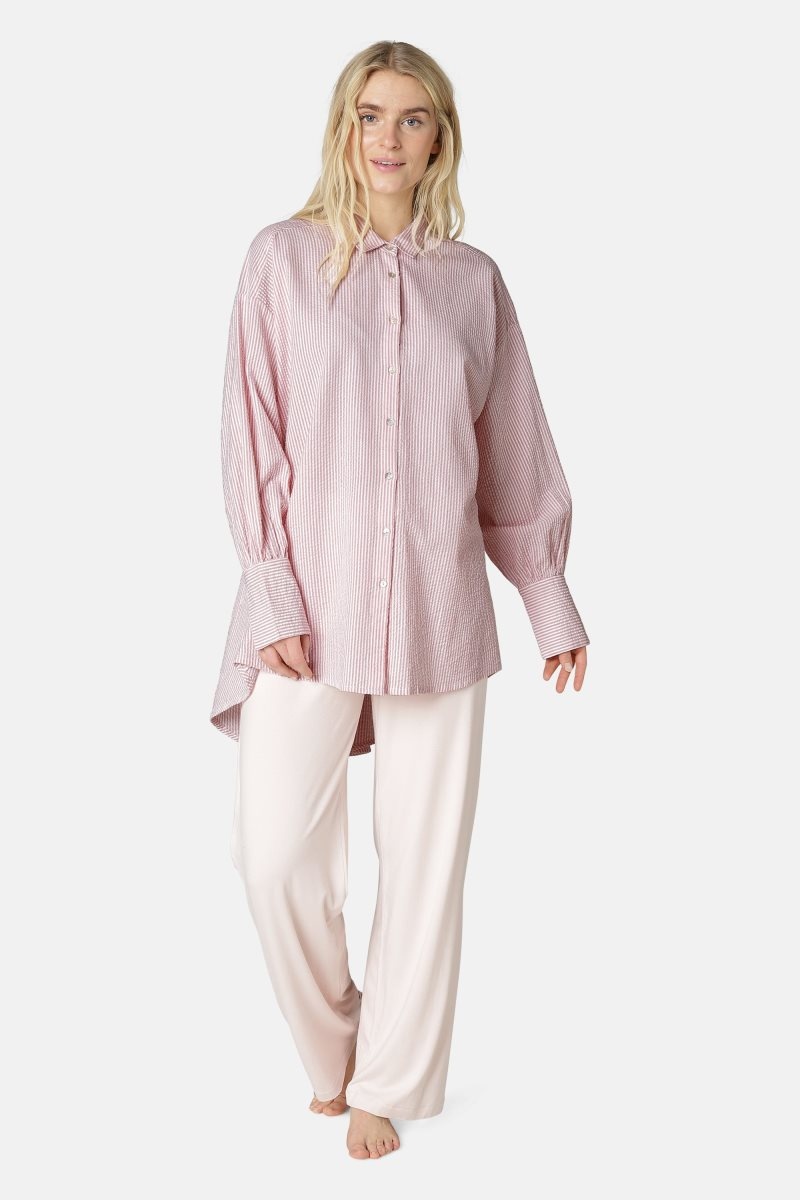 Ilse Jacobsen lino1335str Shirts Damen Rosa | 2984SILWB