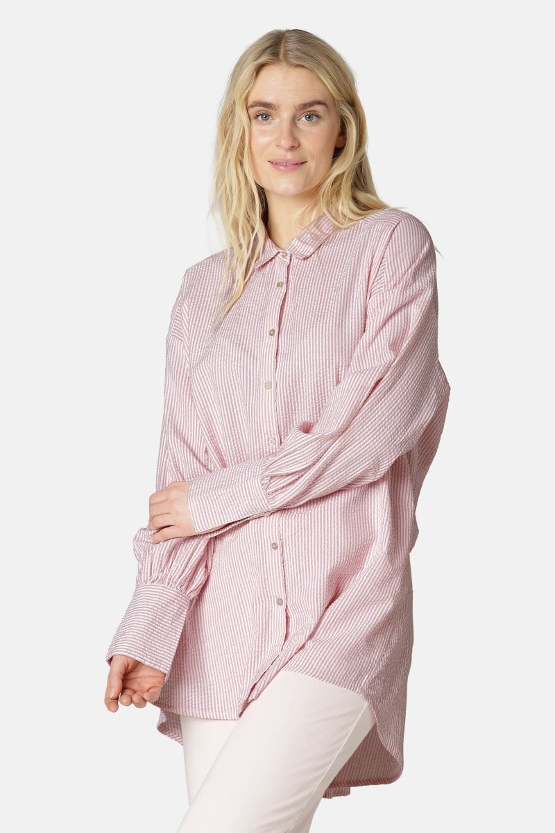 Ilse Jacobsen lino1335str Shirts Damen Rosa | 2984SILWB