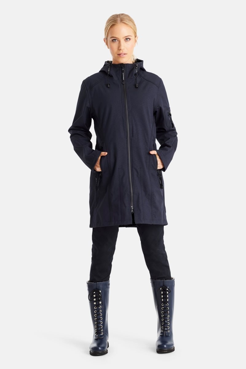 Ilse Jacobsen rain07 Regenjacken Damen Indigo | 0327HKVRX