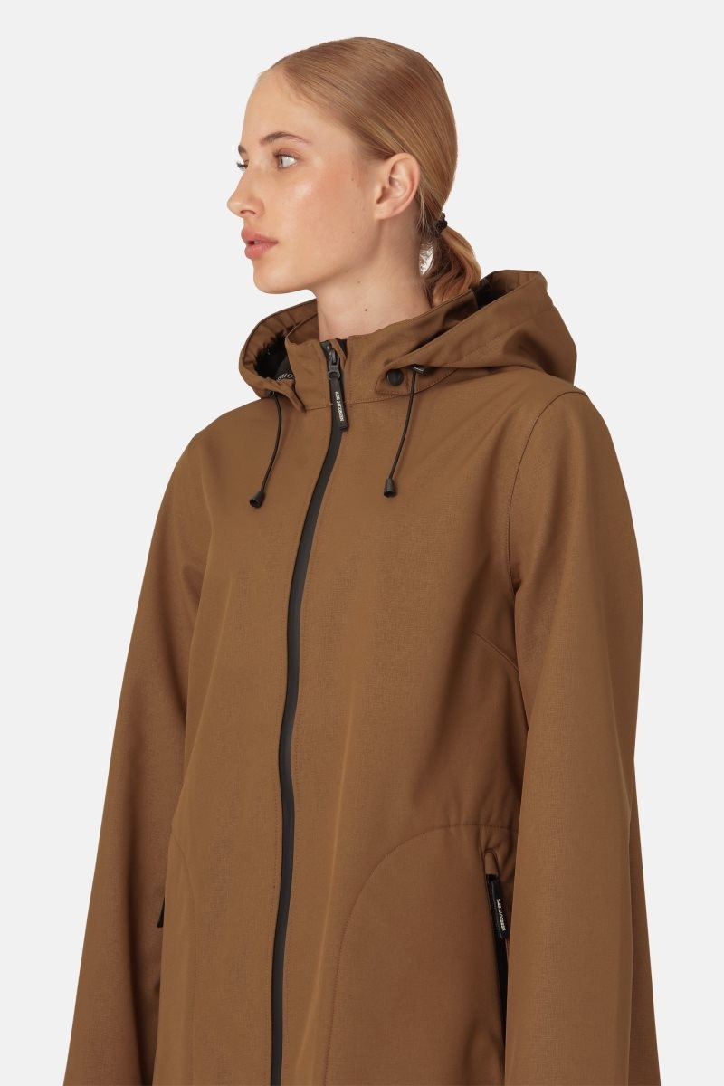 Ilse Jacobsen rain128 Regenjacken Damen Walnut | 5207XOYMP