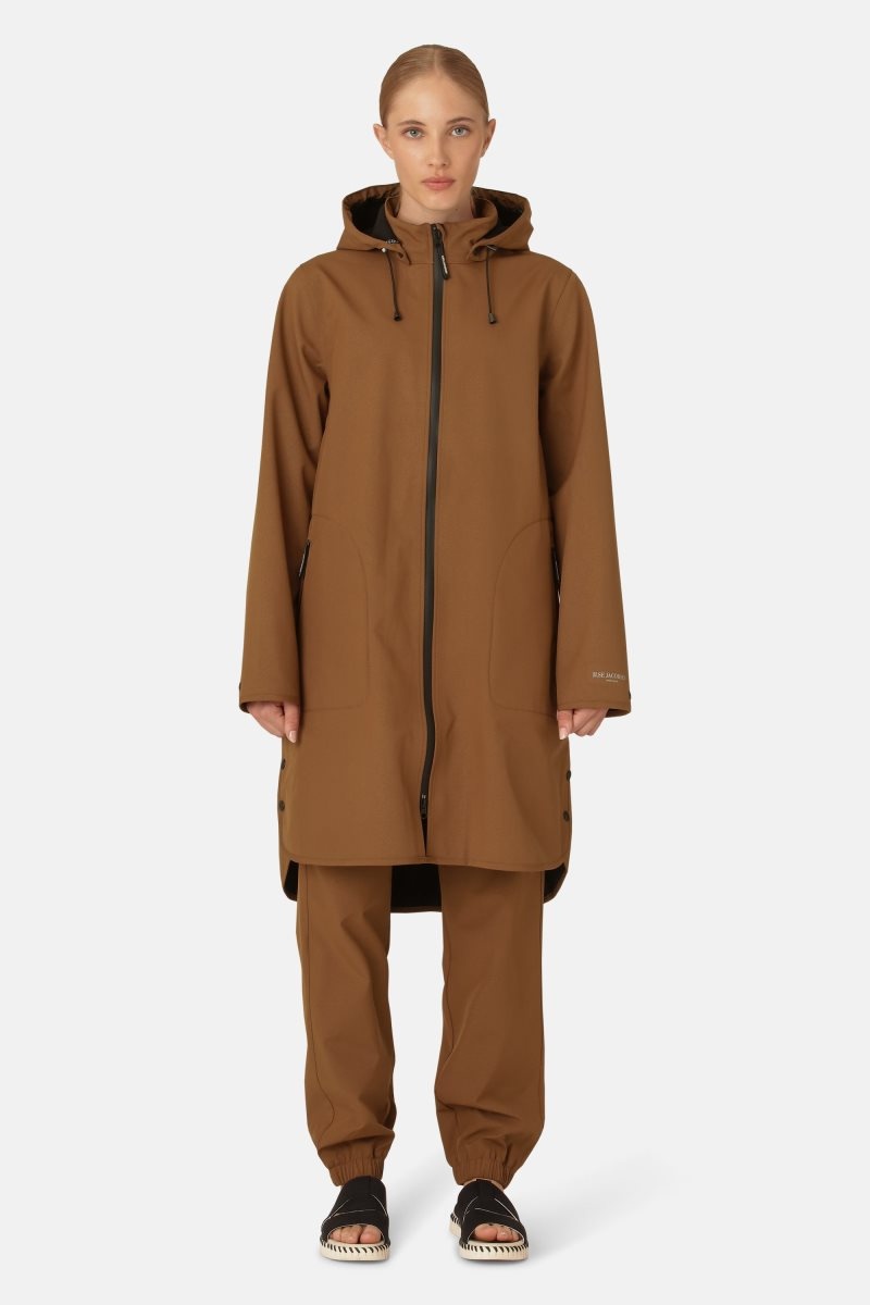 Ilse Jacobsen rain128 Regenjacken Damen Walnut | 5207XOYMP