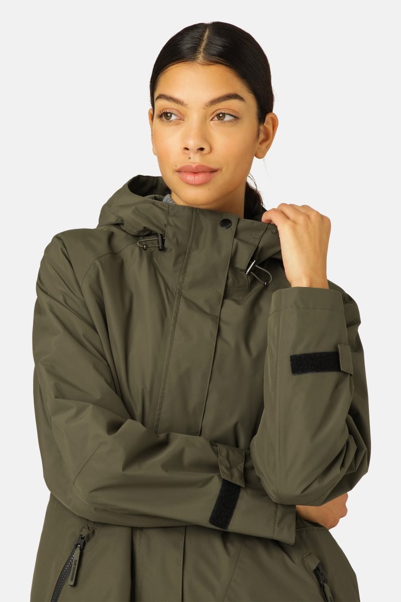 Ilse Jacobsen rain150 Regenjacken Damen Army | 8190LKQEY