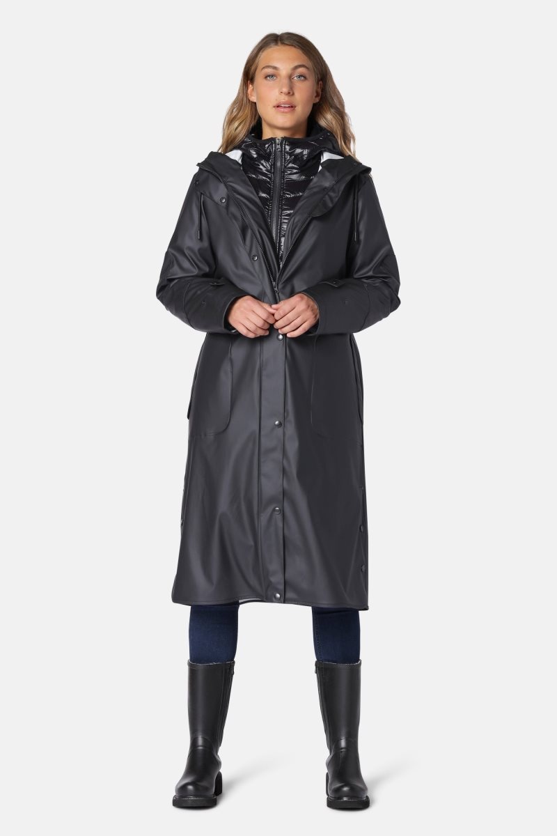 Ilse Jacobsen rain153 Regenjacken Damen Schwarz | 3096AMZGD