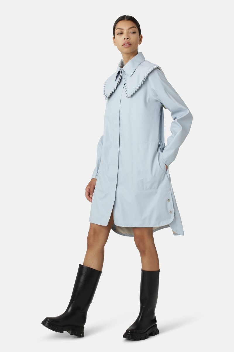 Ilse Jacobsen rain189 Regenjacken Damen Blau | 7251DSWYC