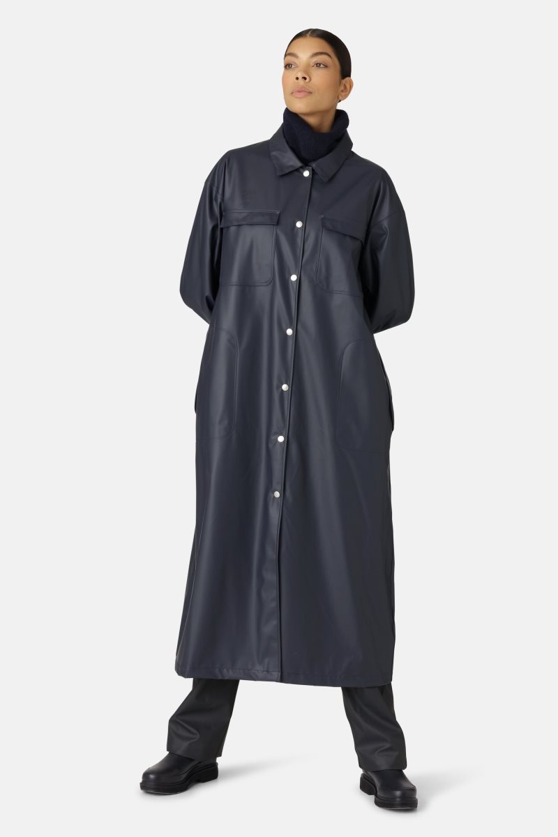 Ilse Jacobsen rain191 Oberbekleidung Damen Dunkelindigo | 3267KOBRN