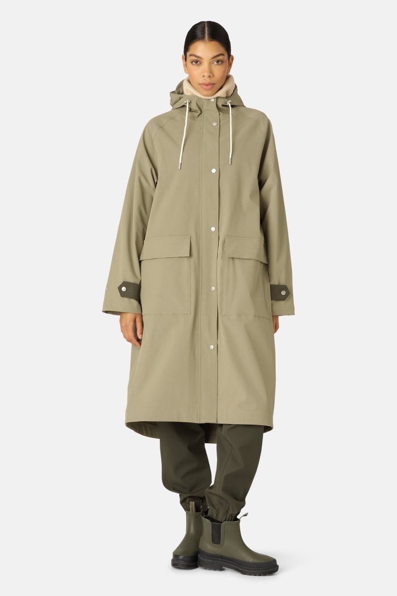 Ilse Jacobsen rain193 Regenjacken Damen Sage | 7210VJHLA