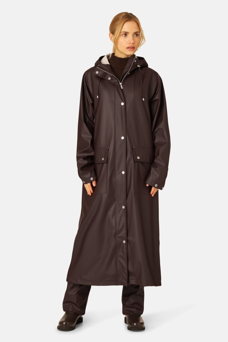 Ilse Jacobsen rain196l Oberbekleidung Damen Ganache | 7852GJYHB