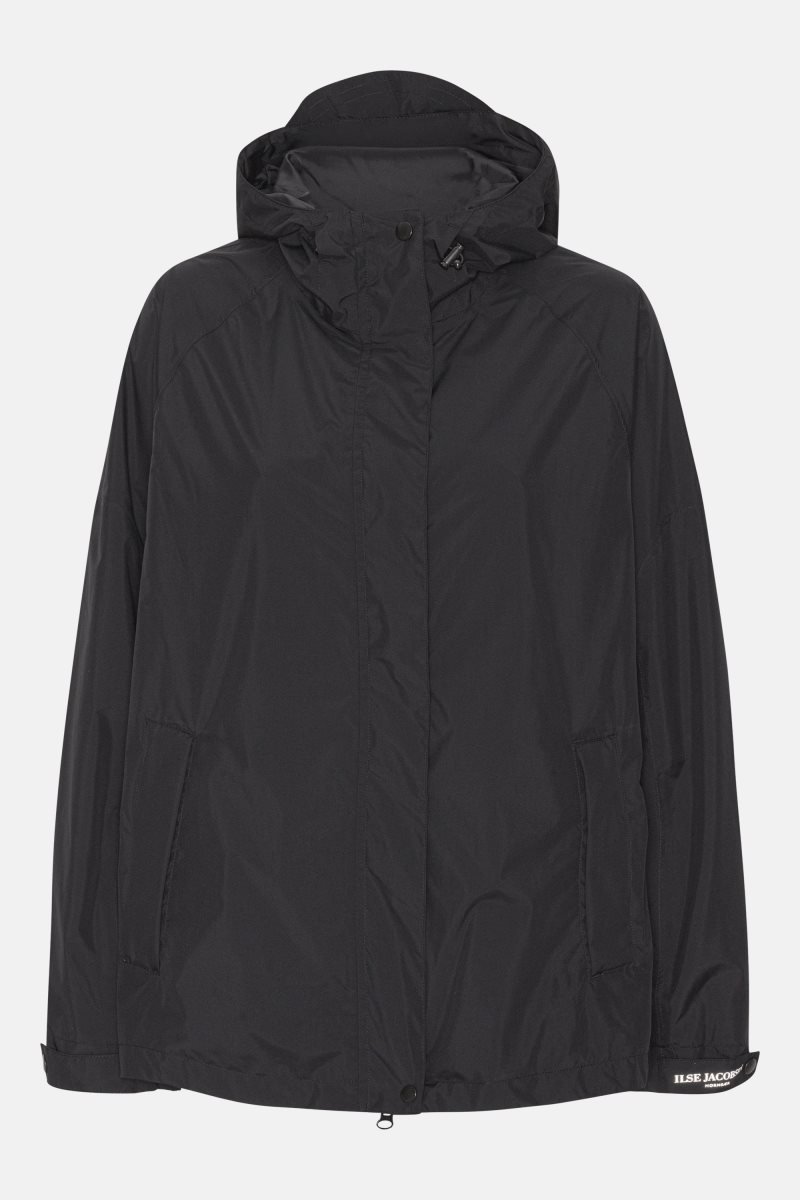 Ilse Jacobsen rain198sp Regenjacken Damen Schwarz | 4720WVZDQ