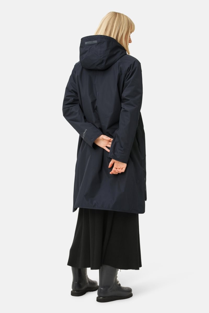 Ilse Jacobsen rain200 Regenjacken Damen Dunkelindigo | 3614ASNQM