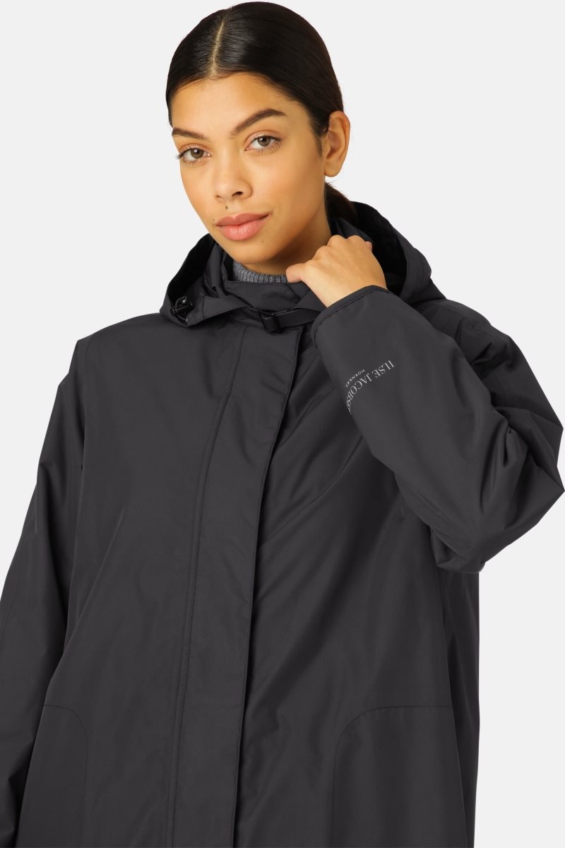 Ilse Jacobsen rain200 Regenjacken Damen Schwarz | 9431CIPOD