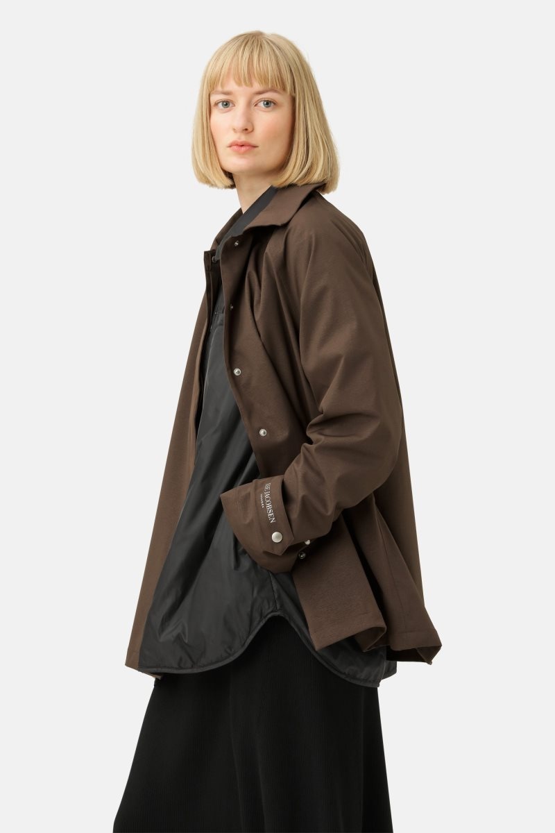 Ilse Jacobsen rain205 Regenjacken Damen Schokolade Braun | 3961CJEMQ