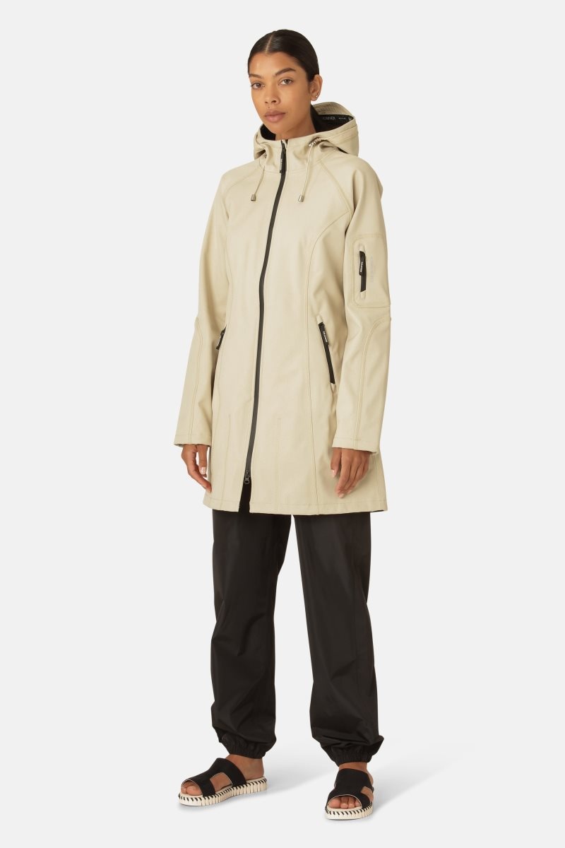 Ilse Jacobsen rain37 Oberbekleidung Damen Beige | 5410XAMJL