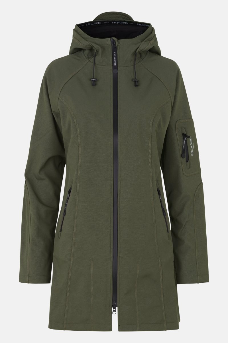 Ilse Jacobsen rain37 Regenjacken Damen Army | 5084DZYHR