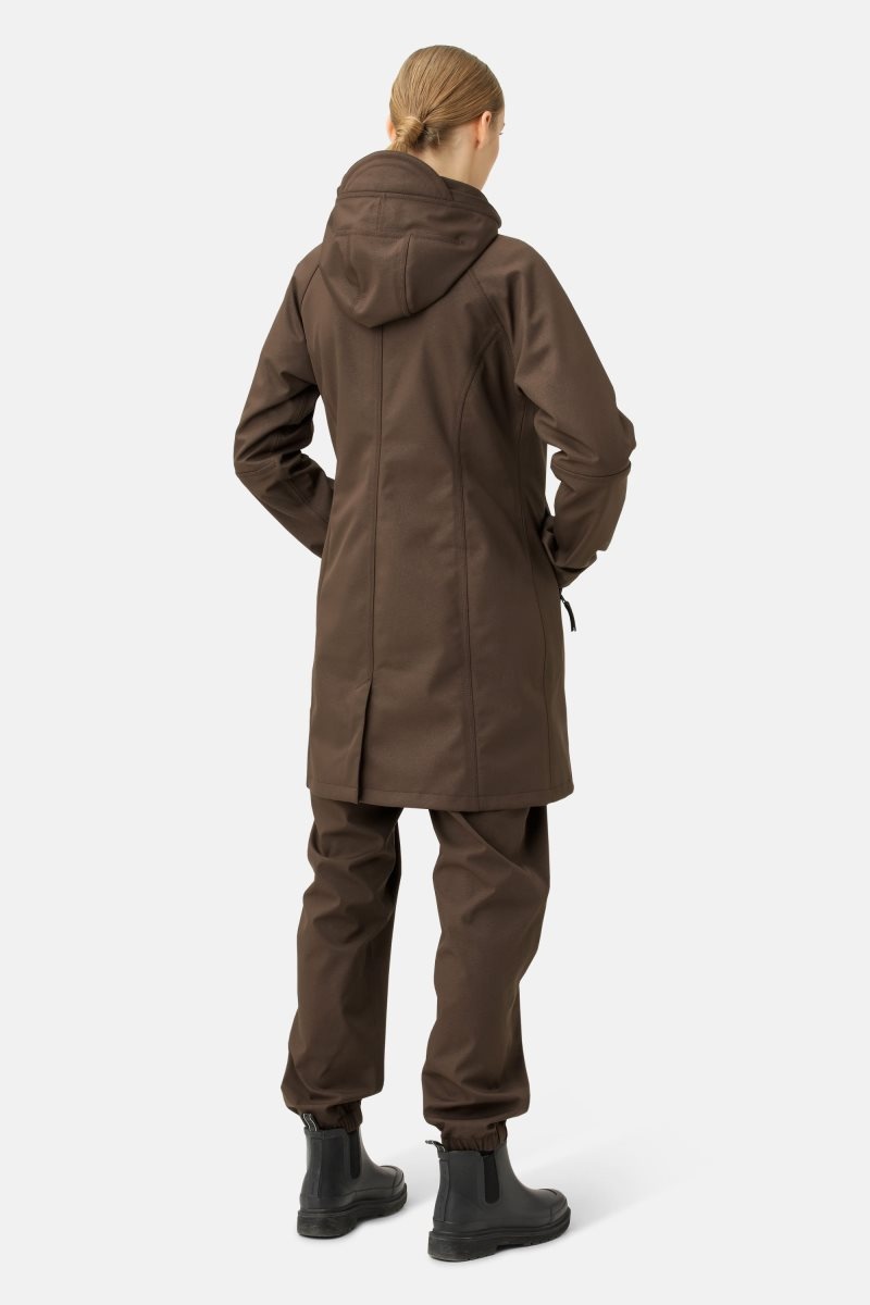 Ilse Jacobsen rain37 Regenjacken Damen Schokolade Braun | 3546WLDFO