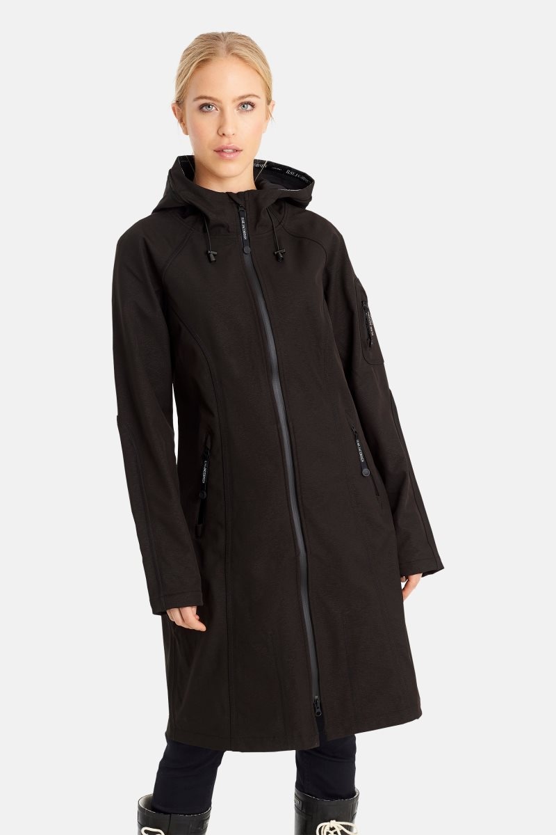 Ilse Jacobsen rain37l Regenjacken Damen Schwarz | 3564YIHKP