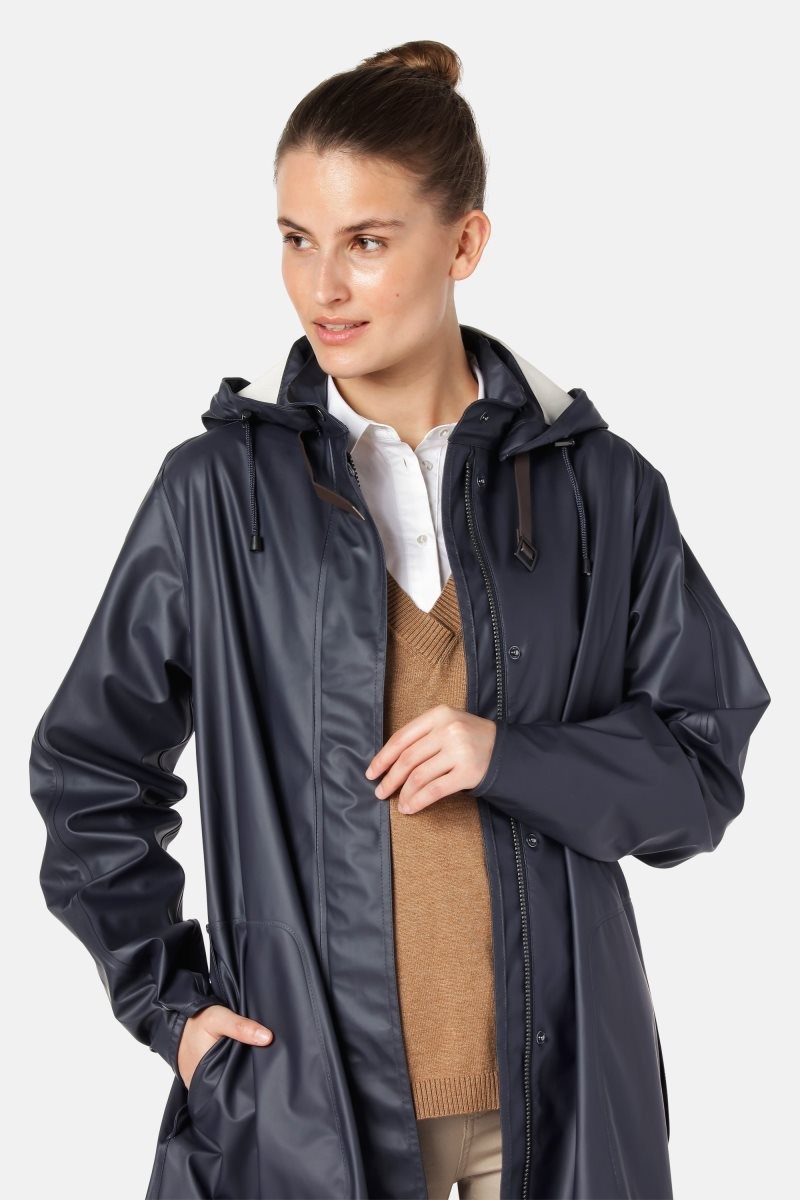 Ilse Jacobsen rain71 Regenjacken Damen Dunkelindigo | 6871UZNTL