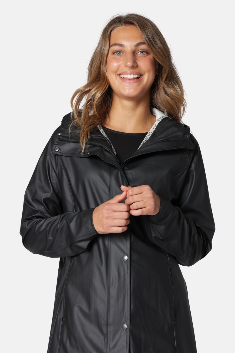 Ilse Jacobsen rain87 Oberbekleidung Damen Schwarz | 1485JIZSX