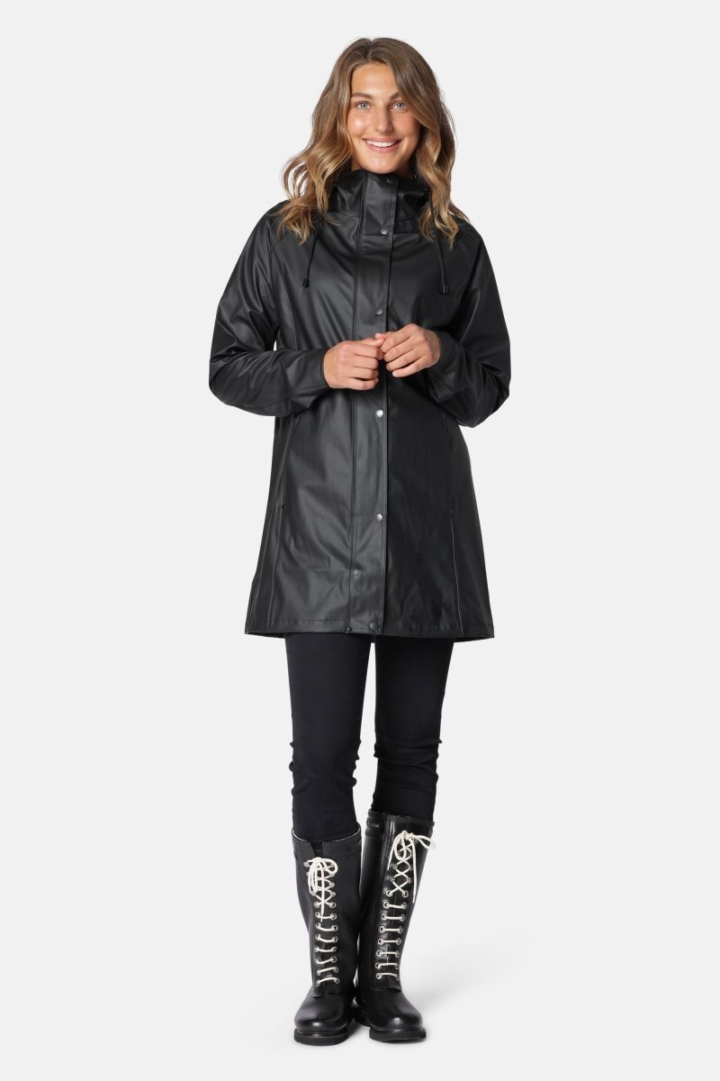 Ilse Jacobsen rain87 Oberbekleidung Damen Schwarz | 1485JIZSX