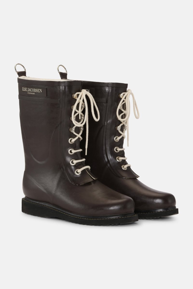 Ilse Jacobsen rub15 Rainboots Medium Damen Ganache | 8760WRZXN