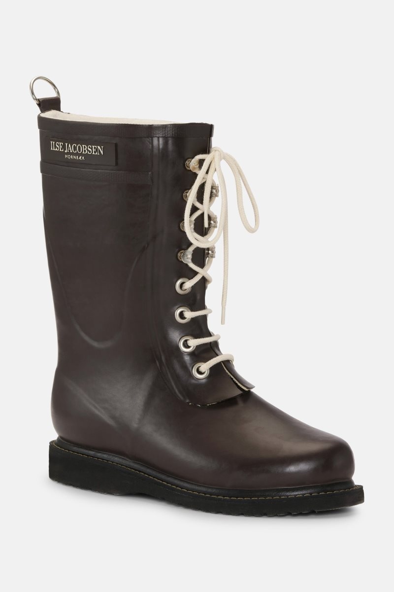 Ilse Jacobsen rub15 Rainboots Medium Damen Ganache | 8760WRZXN