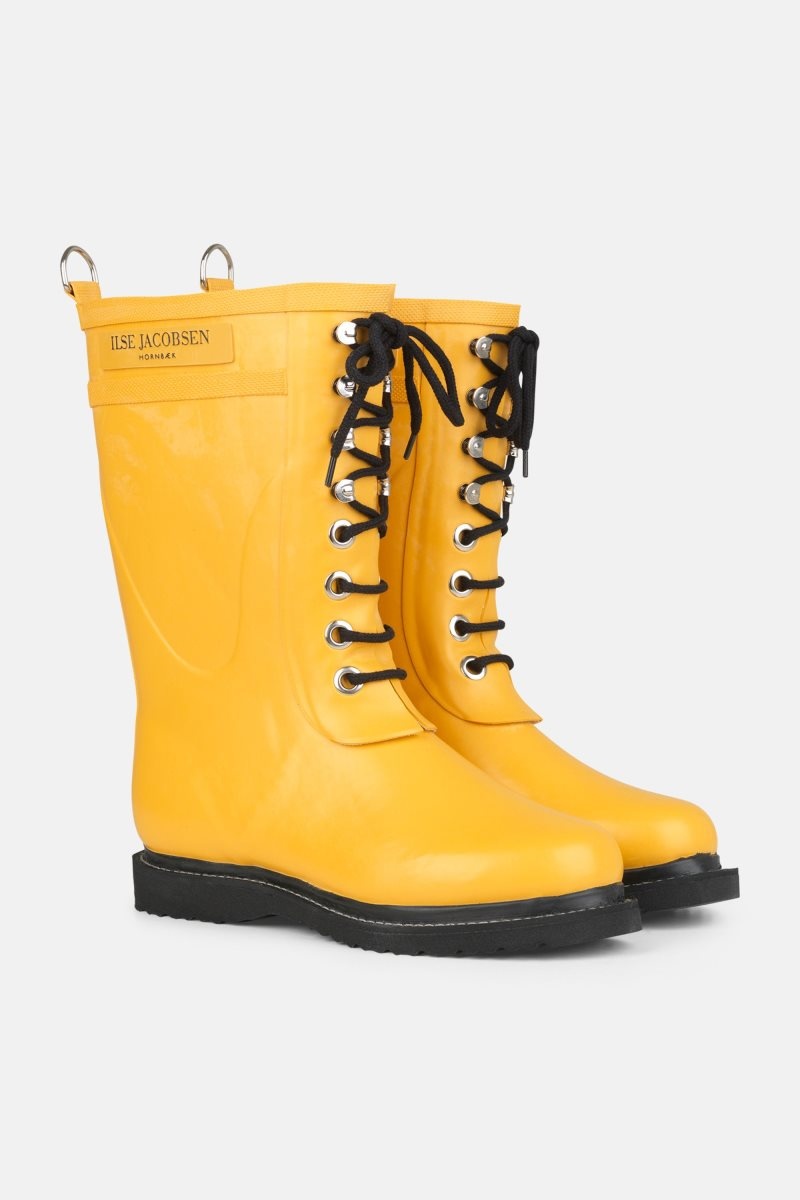 Ilse Jacobsen rub15 Rainboots Medium Damen Gelb | 9085DVCNG