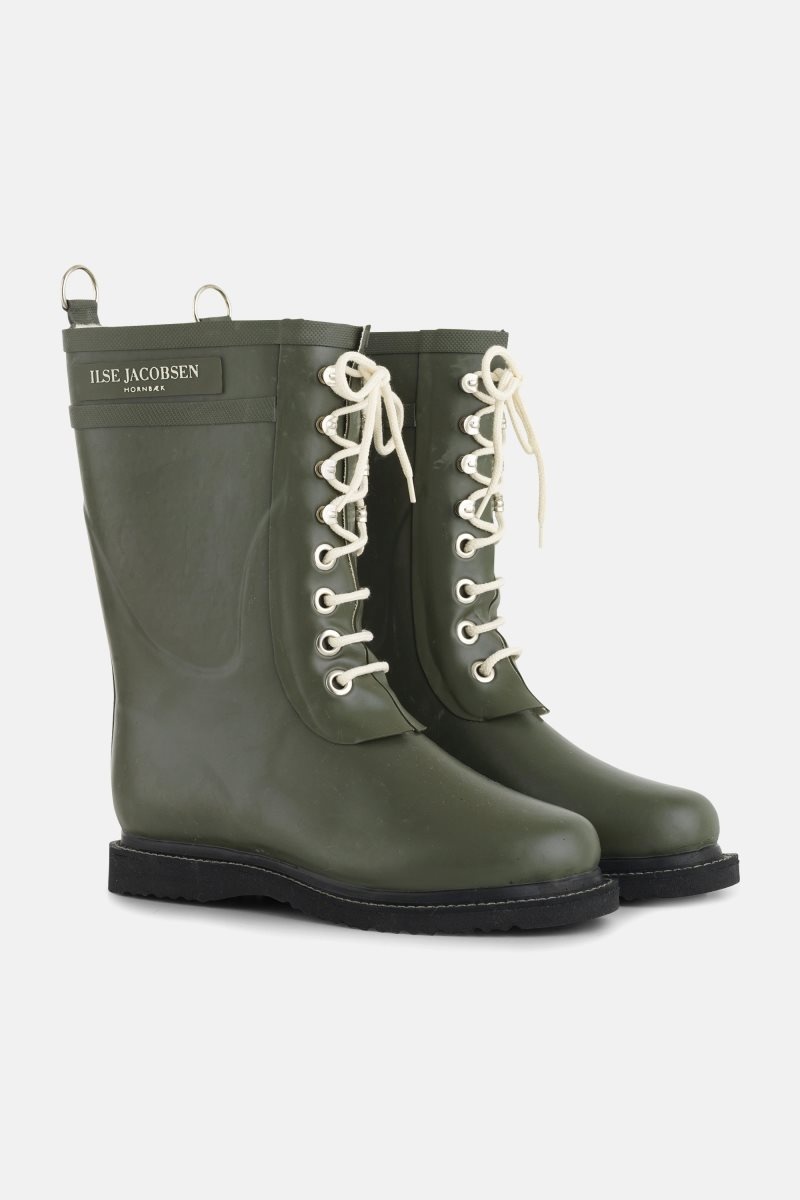 Ilse Jacobsen rub15 Rainboots Medium Damen Army | 9706VQOEM