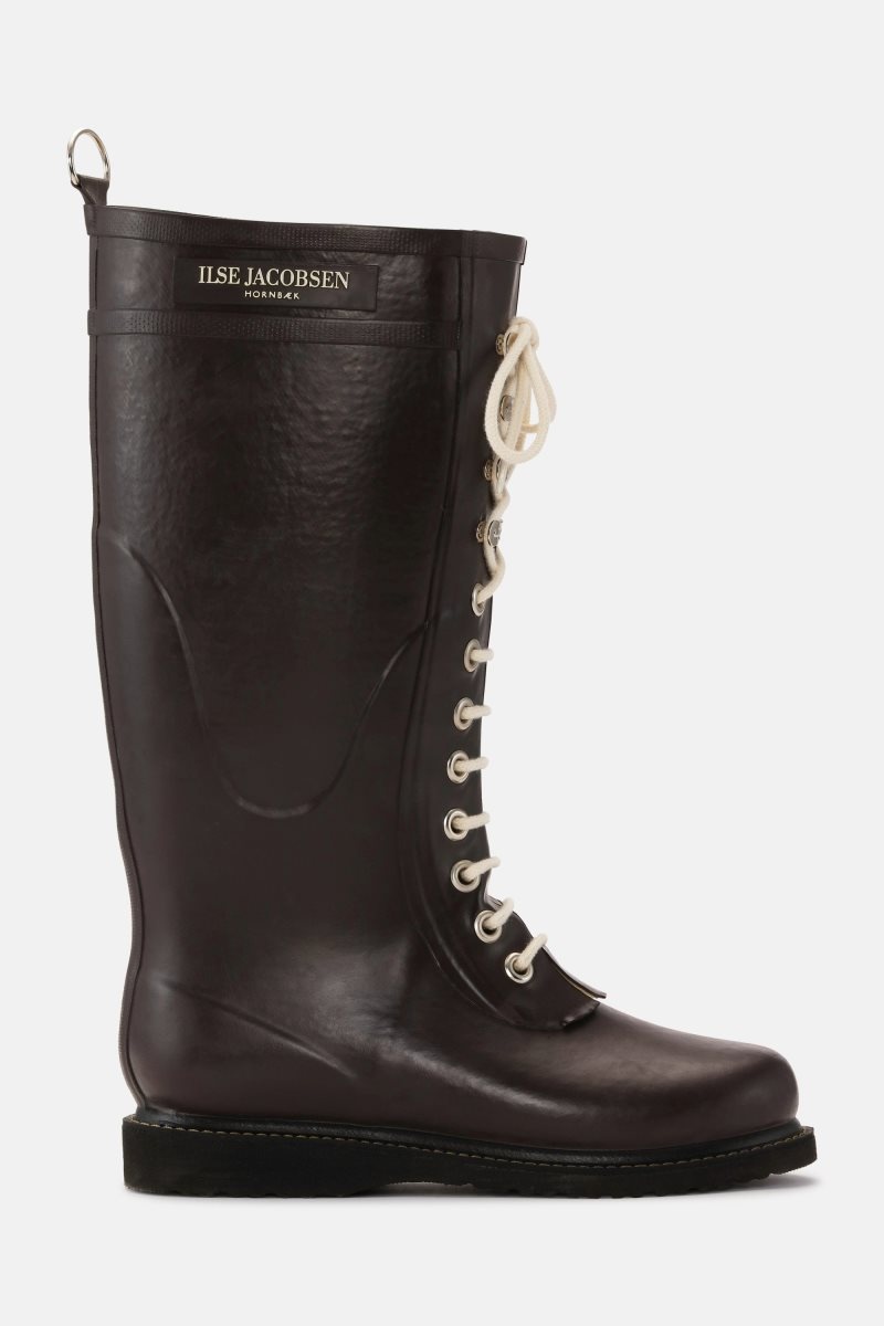 Ilse Jacobsen rub1 Rainboots Long Damen Ganache | 9304CRQBU