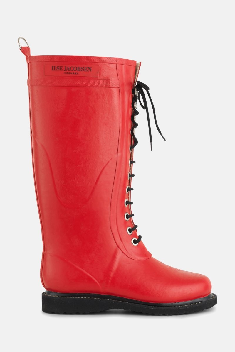 Ilse Jacobsen rub1 Rainboots Long Damen Tiefesrot | 9530FNBKP