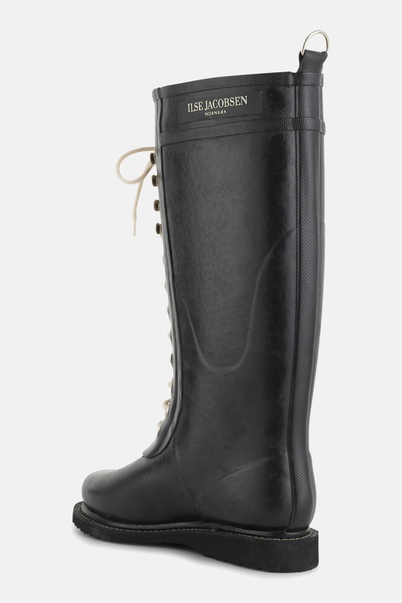 Ilse Jacobsen rub1 Rainboots Long Damen Schwarz | 5709UYABF