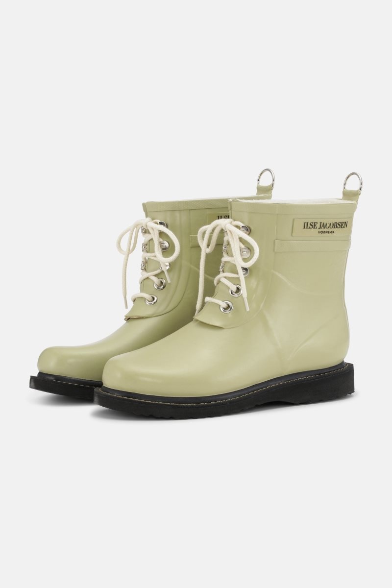 Ilse Jacobsen rub2 Rainboots Short Damen Olivgrün | 7329HJUNY