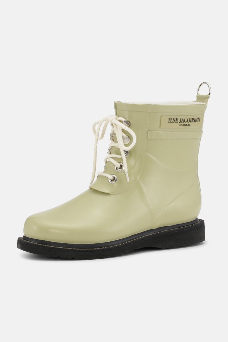 Ilse Jacobsen rub2 Rainboots Short Damen Olivgrün | 7329HJUNY