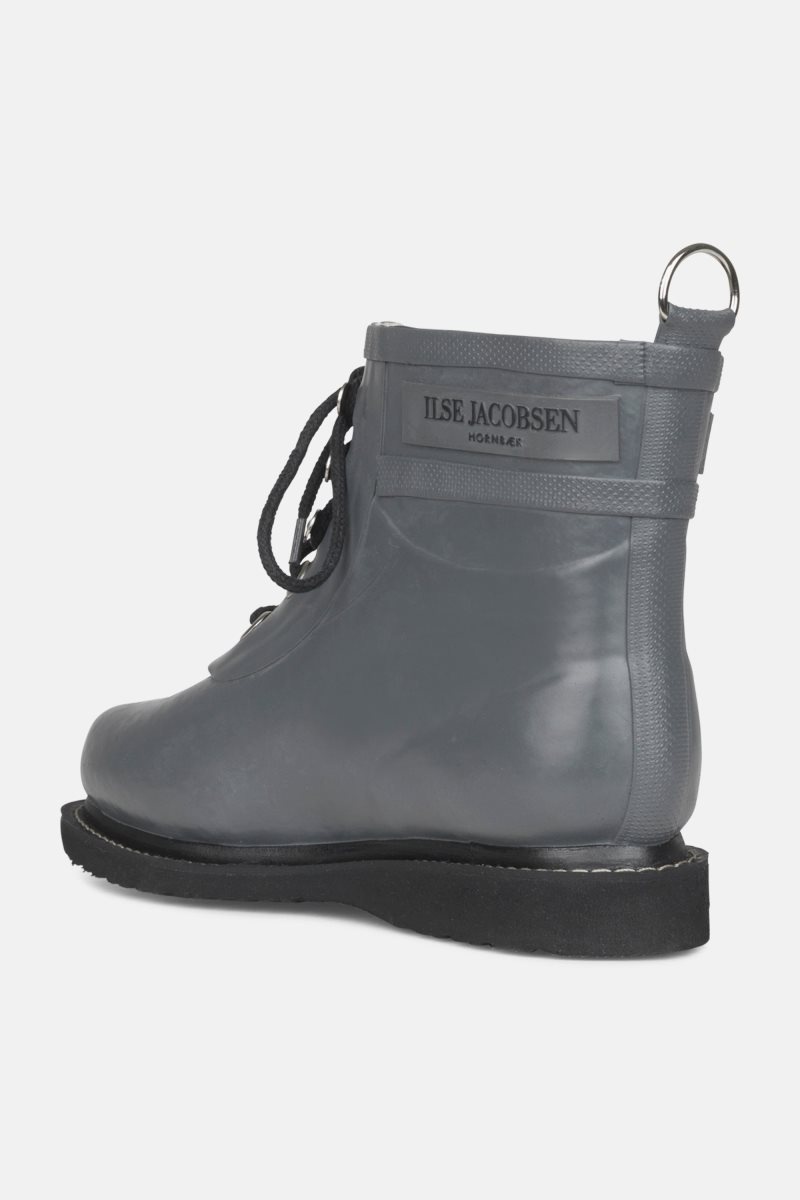 Ilse Jacobsen rub2 Rainboots Short Damen Grau | 7865QWHDR