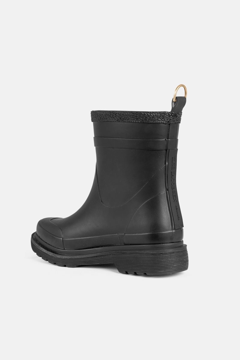 Ilse Jacobsen rub320 Rainboots Short Damen Schwarz | 6094ENFSA