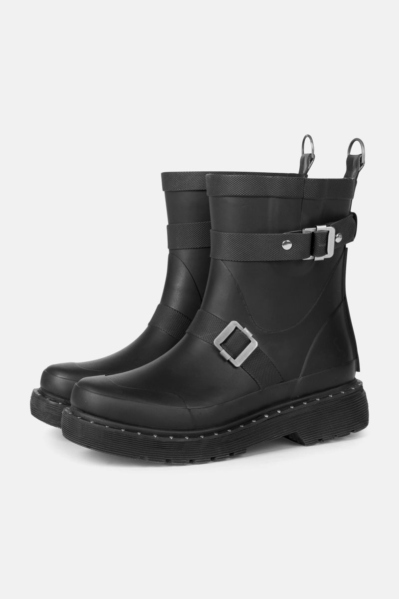 Ilse Jacobsen rub320m Rainboots Short Damen Schwarz | 3691YKOZJ