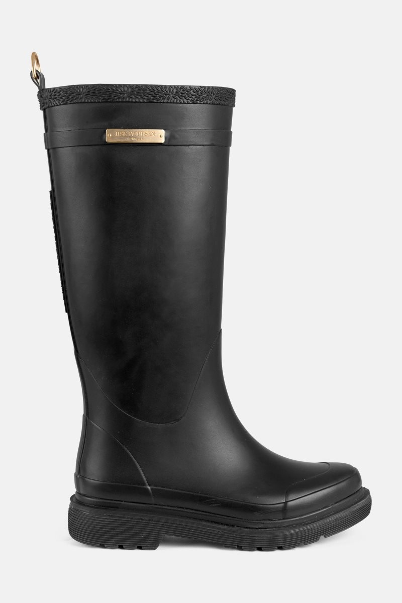 Ilse Jacobsen rub350 Rainboots Long Damen Schwarz | 5431WGCIN