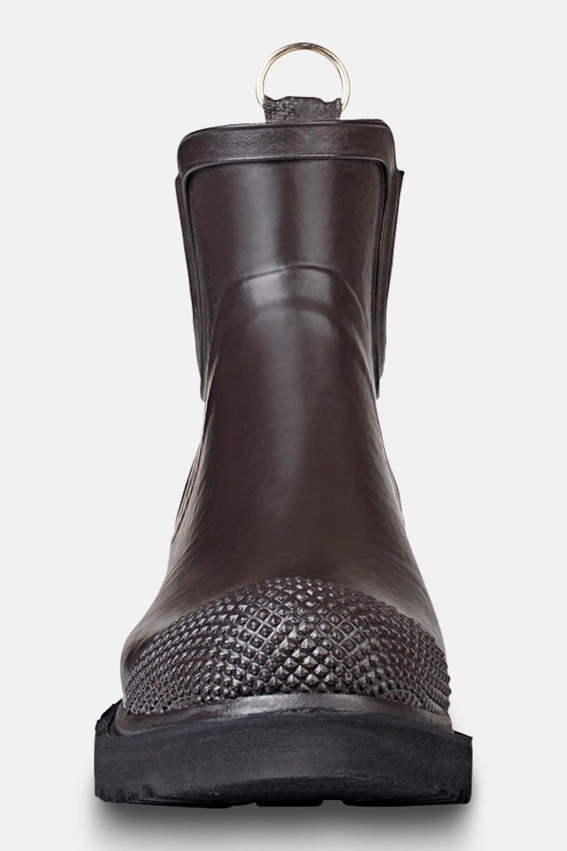 Ilse Jacobsen rub47 Rainboots Short Damen Braun | 6958NIHSL