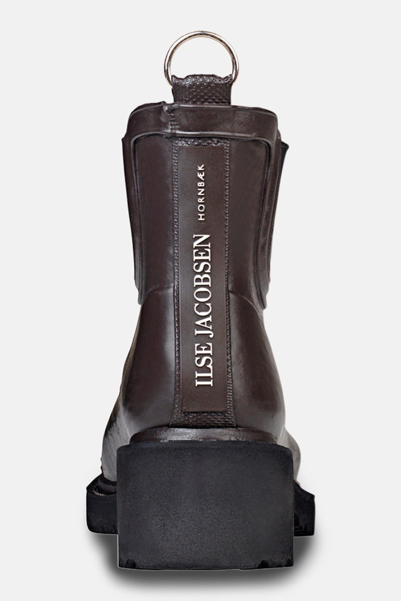 Ilse Jacobsen rub47 Rainboots Short Damen Braun | 6958NIHSL