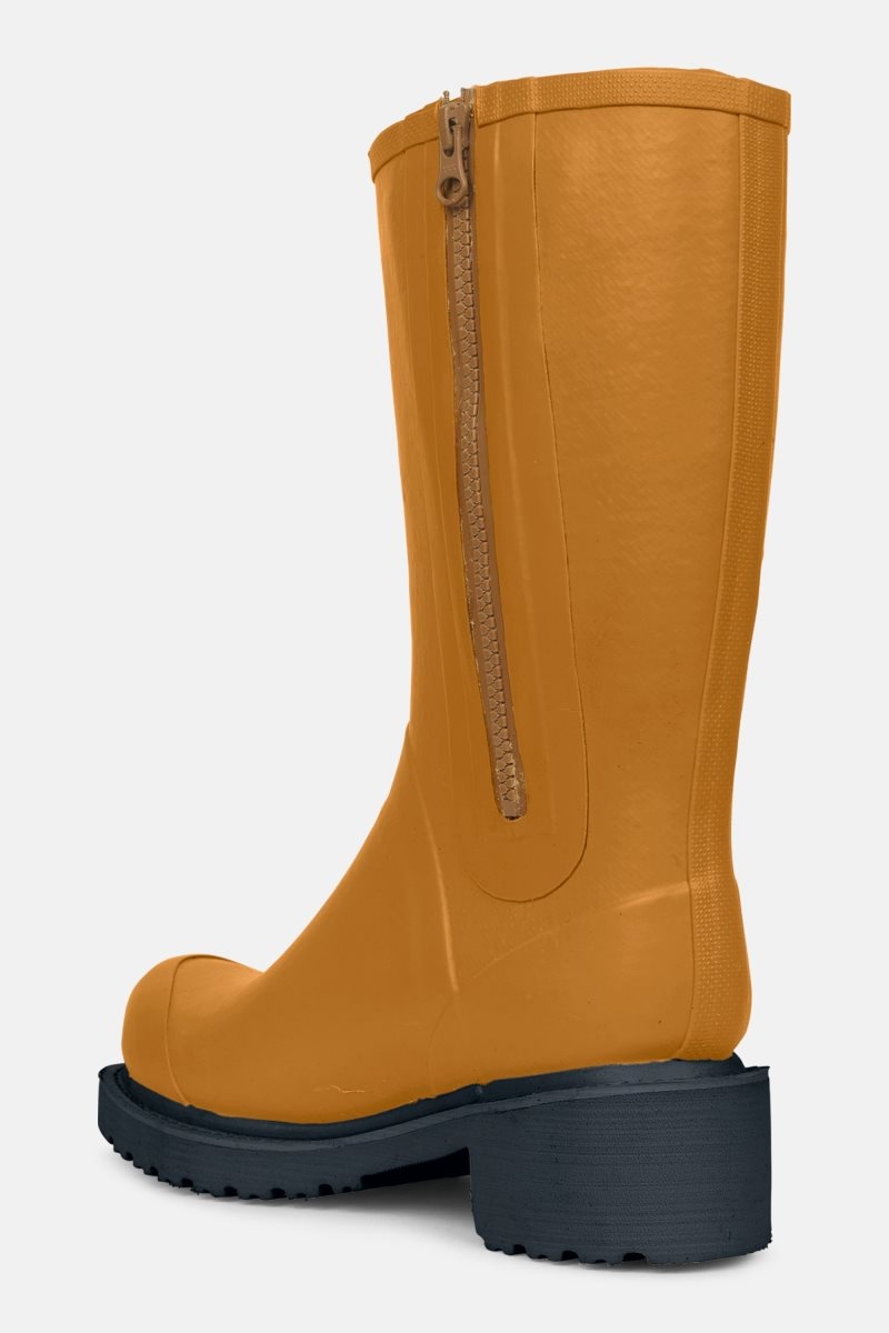 Ilse Jacobsen rub47zip Rainboots Medium Damen Dijon | 0637XSFBA