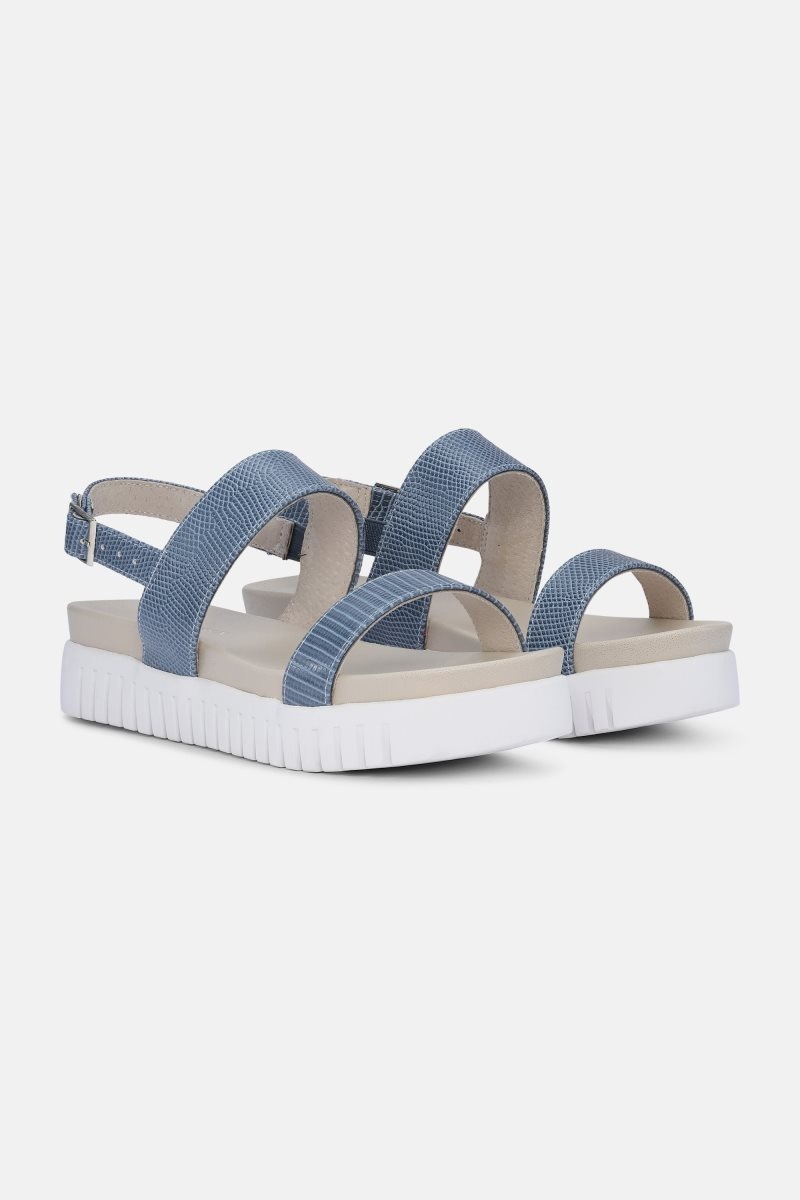 Ilse Jacobsen tulip1065re Sandalen Damen Blau | 1289HMALD