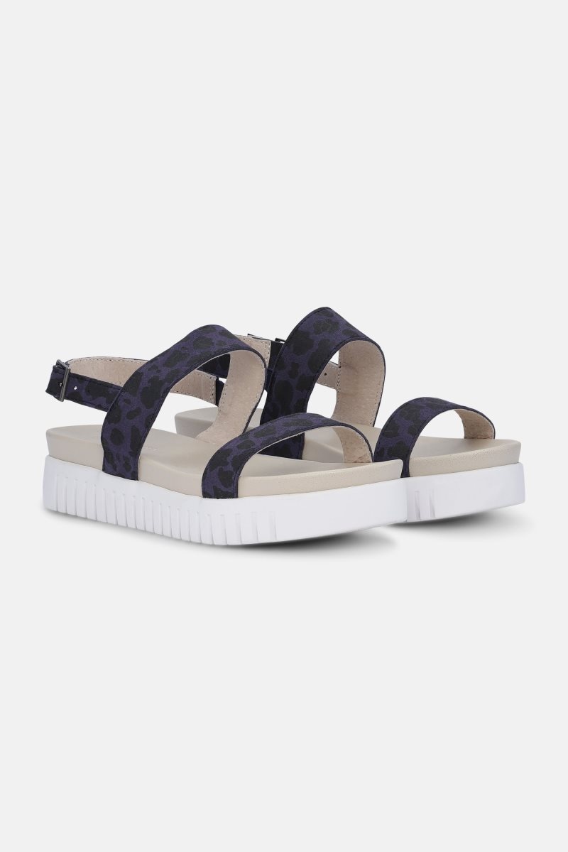 Ilse Jacobsen tulip1075le Sandalen Damen Dunkelindigo | 5896KGTZQ