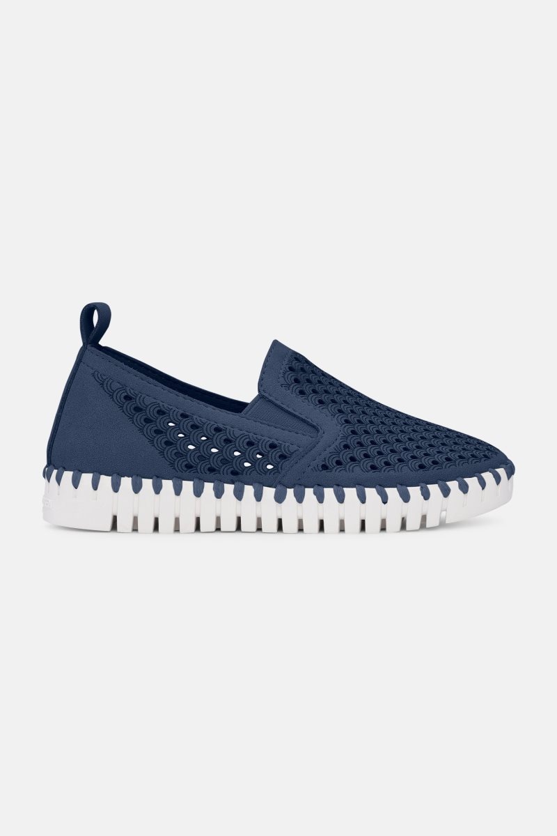 Ilse Jacobsen tulip140kid Flache Schuhe Damen Navy | 3029FRUPO