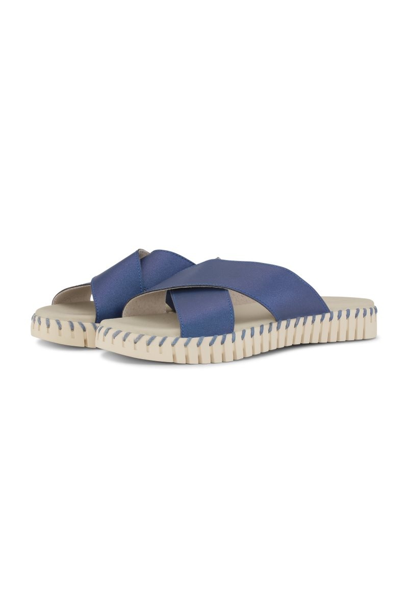 Ilse Jacobsen tulip1578mn Sandalen Damen Blau | 3287SBICK