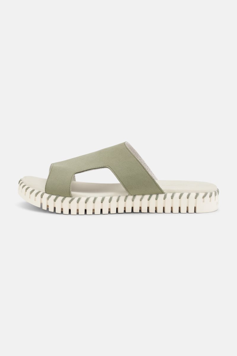 Ilse Jacobsen tulip1675 Sandalen Damen Army | 6219KWDZL