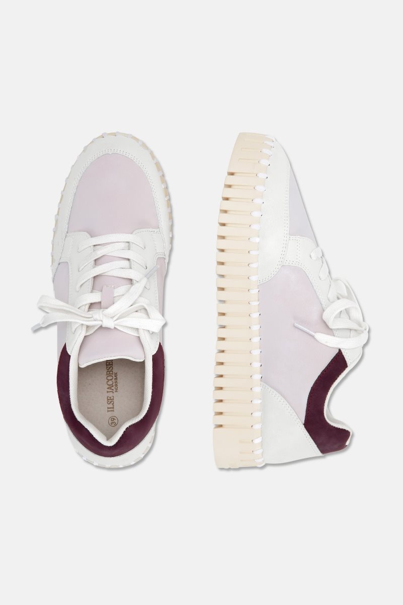 Ilse Jacobsen tulip4092 Sneakers Damen Gray Lilac | 2304VAPDH