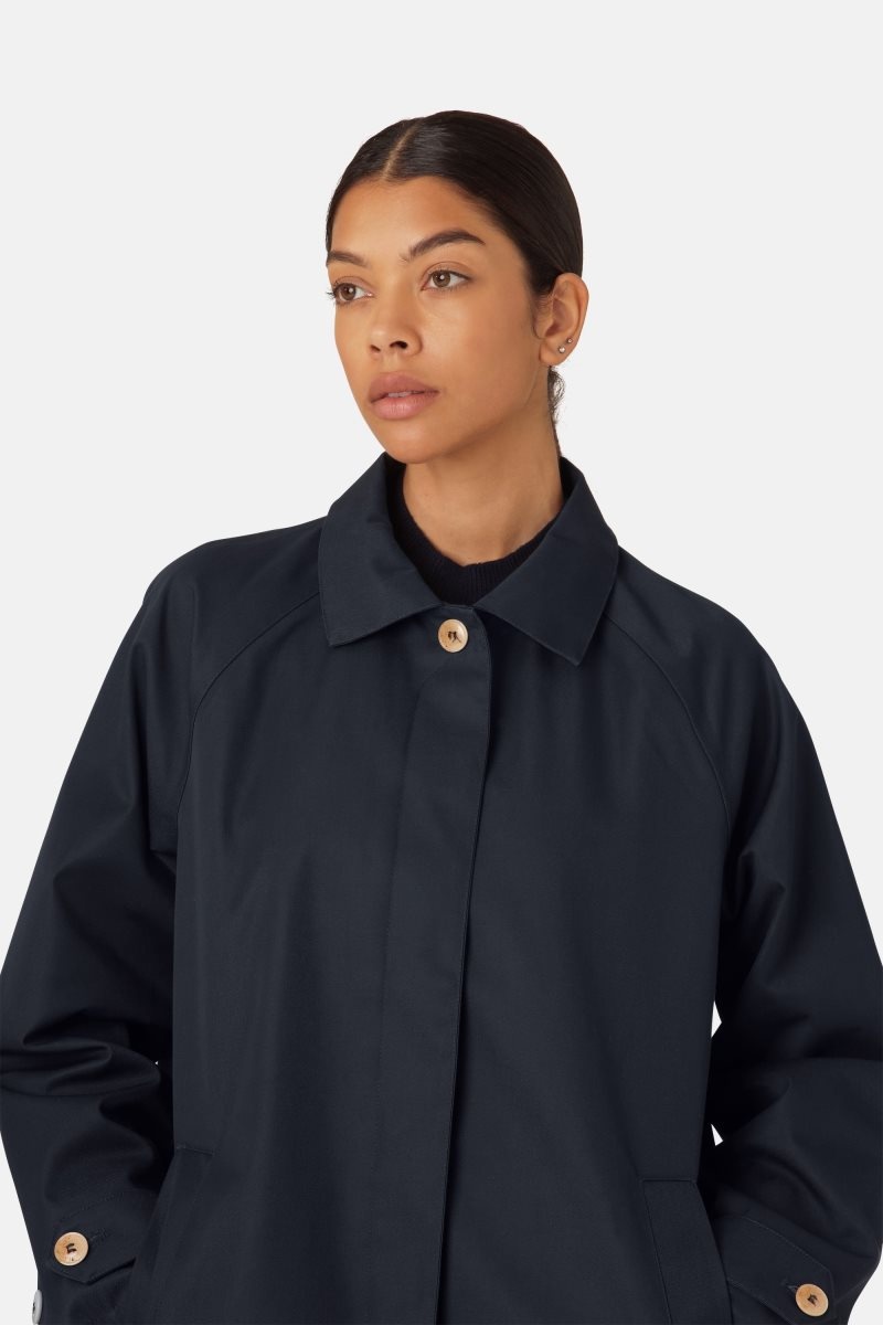 Ilse Jacobsen urban01 Oberbekleidung Damen Dunkelindigo | 5619ORNQE